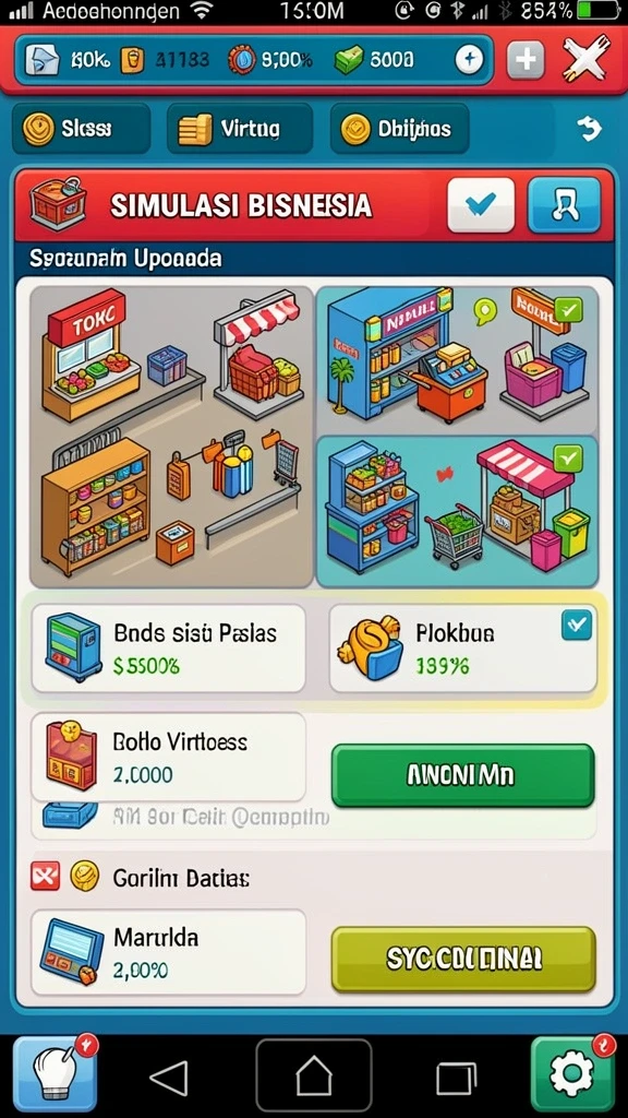 f08 - Tangkapan layar yang menunjukkan level baru dengan grafis menakjubkan.