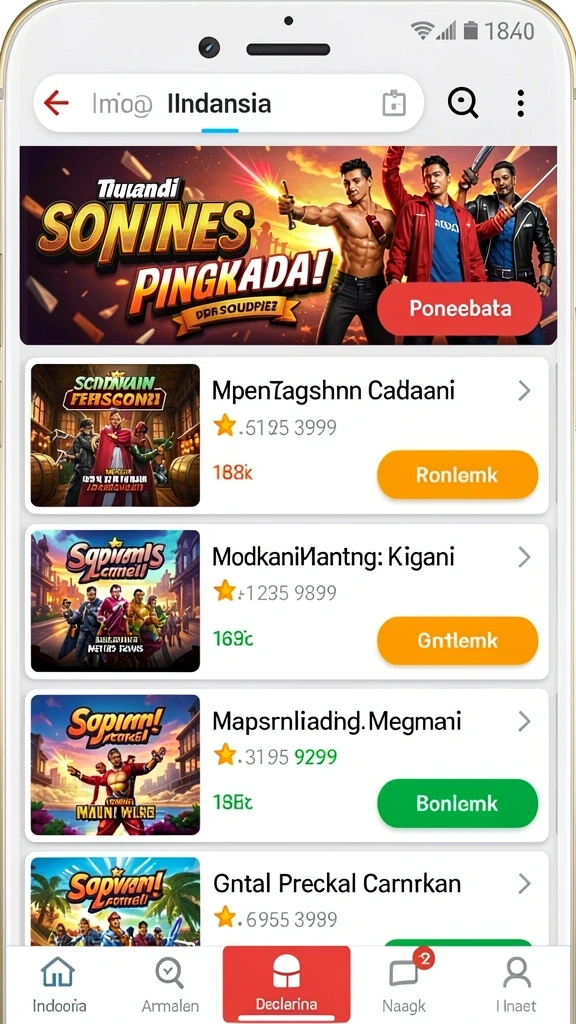 f32 - Screenshot F32 menampilkan aksi seru dalam permainan.