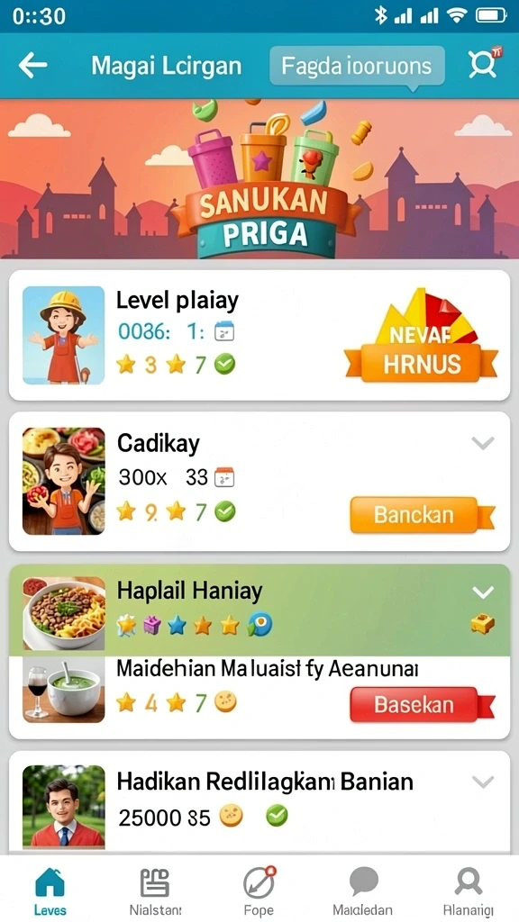 gadaitoto - Tangkapan layar menampilkan karakter utama dalam aksi.