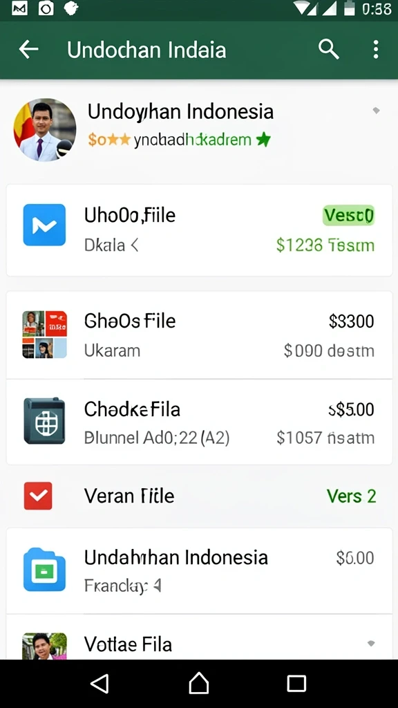 idebet - Tampilan antarmuka yang intuitif dan menarik.