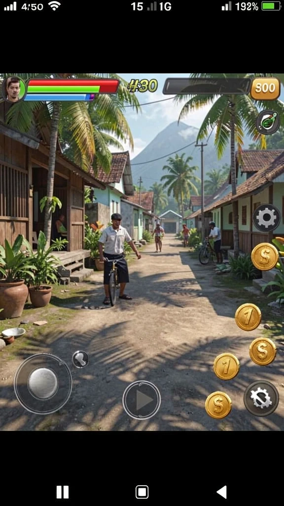luckydf - Pengguna sedang bersaing dalam mode multiplayer.