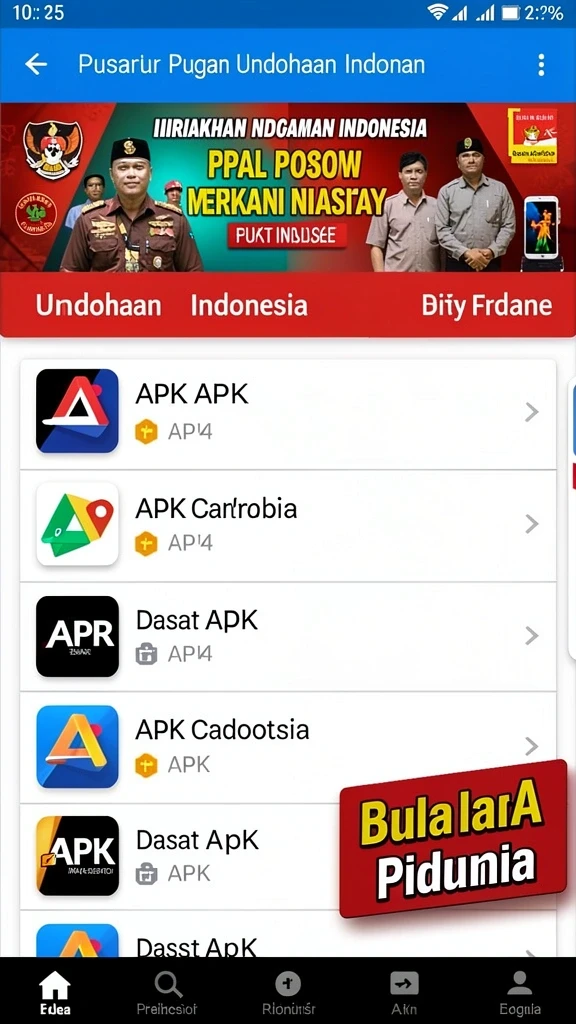 okjk - Tampilan awal yang menawan dan intuitif.